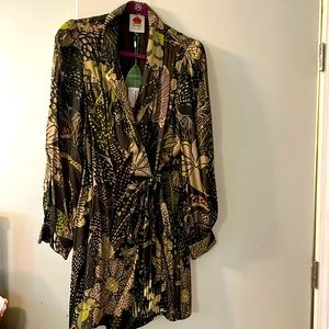 NWT Farm Rio wrap mini dress
